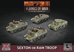 Flames of War: Sexton or Ram Troop